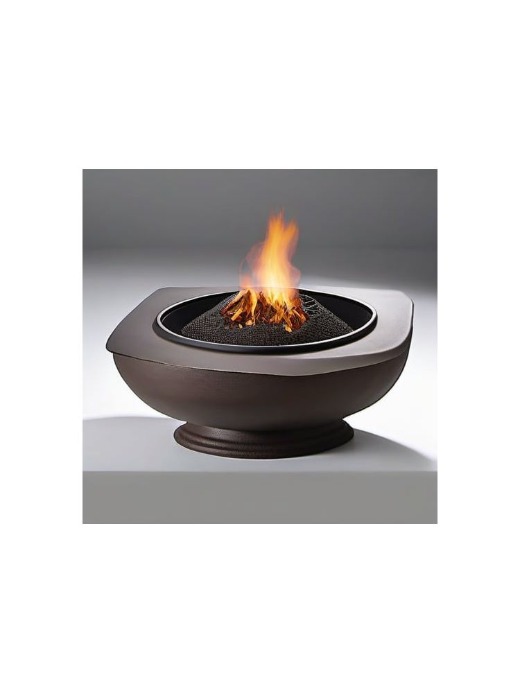 Cast Iron Outdoor Fire Pit - Premium