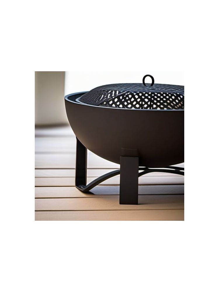 Cast Iron Outdoor Fire Pit - Premium