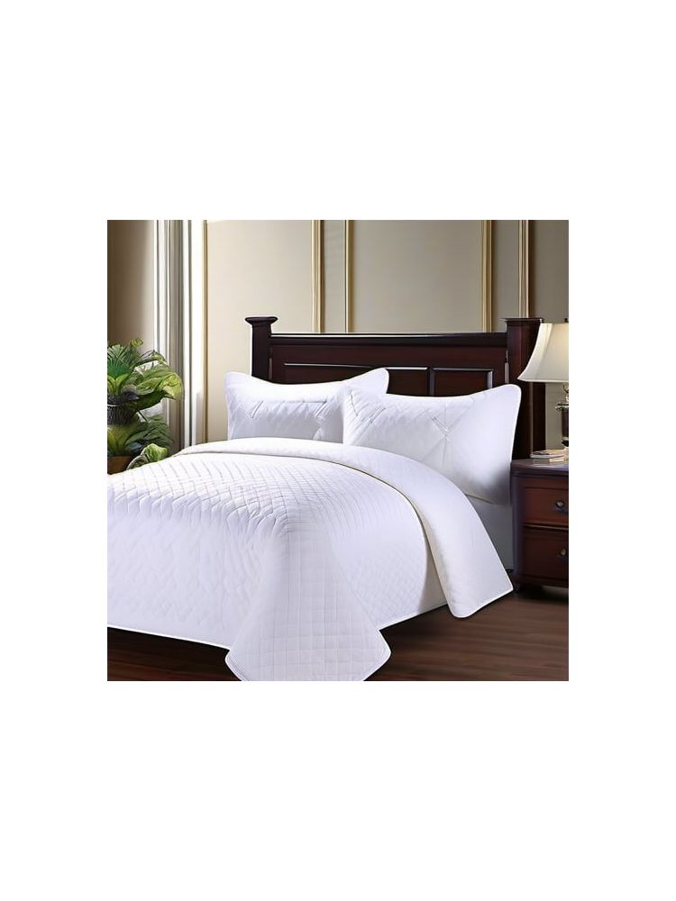 Cotton Quilted Bedspread Set - Deluxe