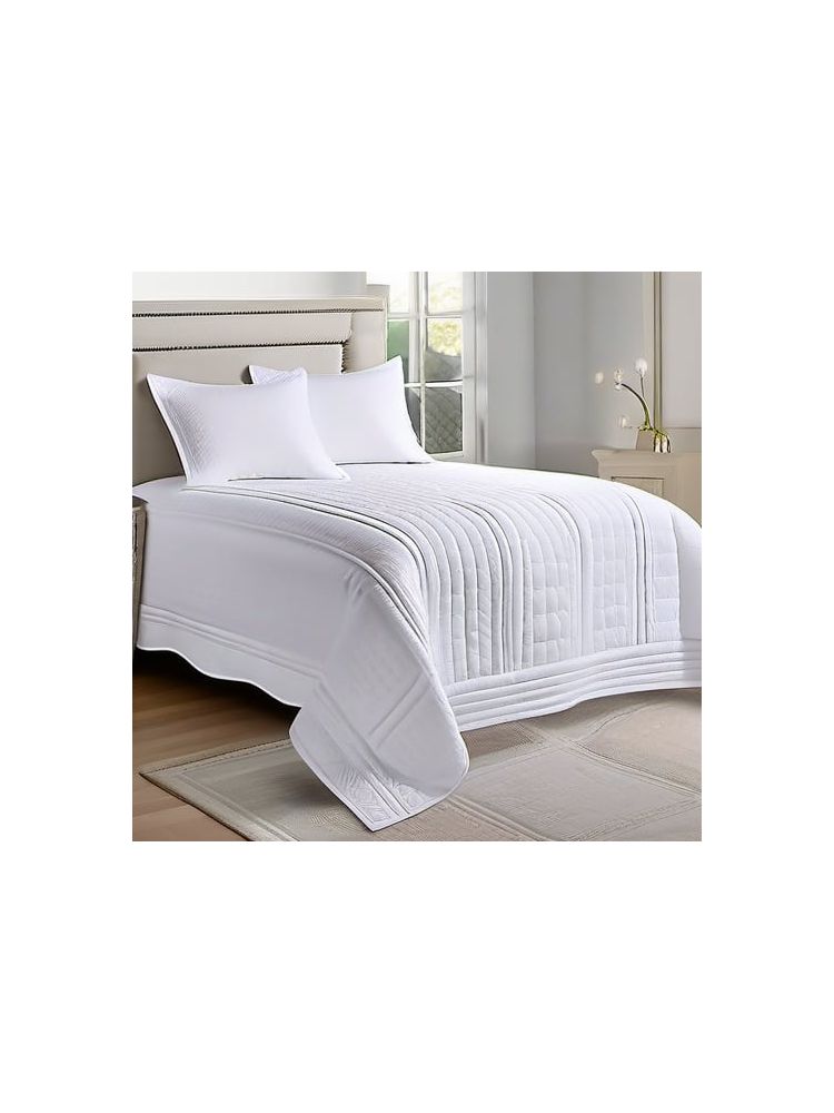 Cotton Quilted Bedspread Set - Deluxe