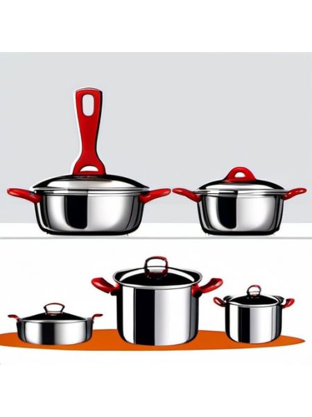 Stainless Steel Cookware Set (10-piece)