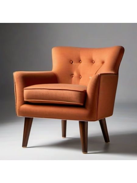 Mid-Century Accent Chair - Premium