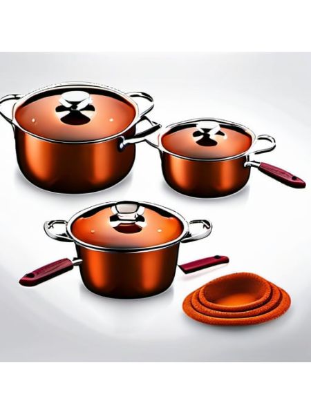 Stainless Steel Cookware Set (10-piece) - Plus