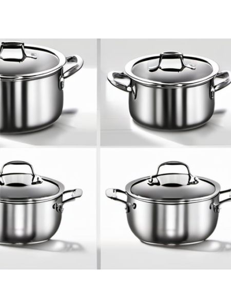 Stainless Steel Cookware Set (10-piece) - Classic