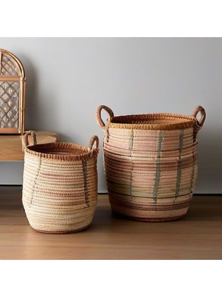 Woven Storage Baskets (Set of 3) - Pro