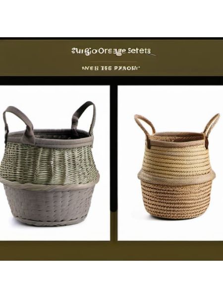 Woven Storage Baskets (Set of 3) - Classic