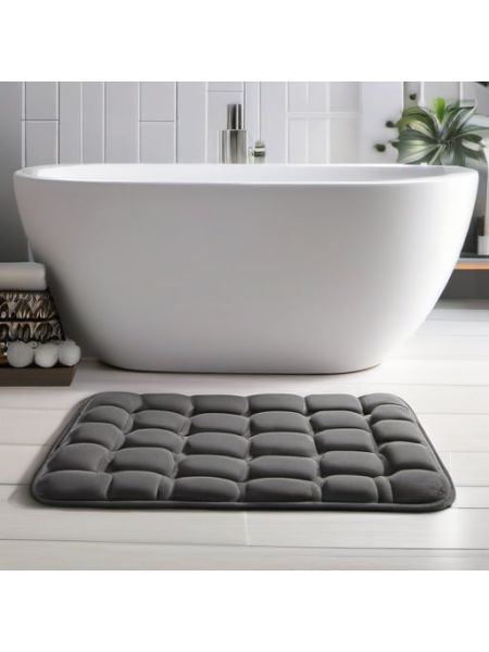 Memory Foam Bath Mat Set - Compact