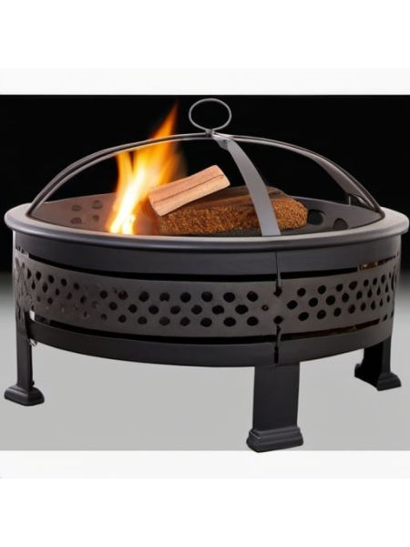 Cast Iron Outdoor Fire Pit - Compact
