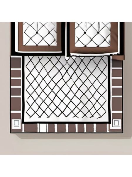 Cotton Quilted Bedspread Set - Compact